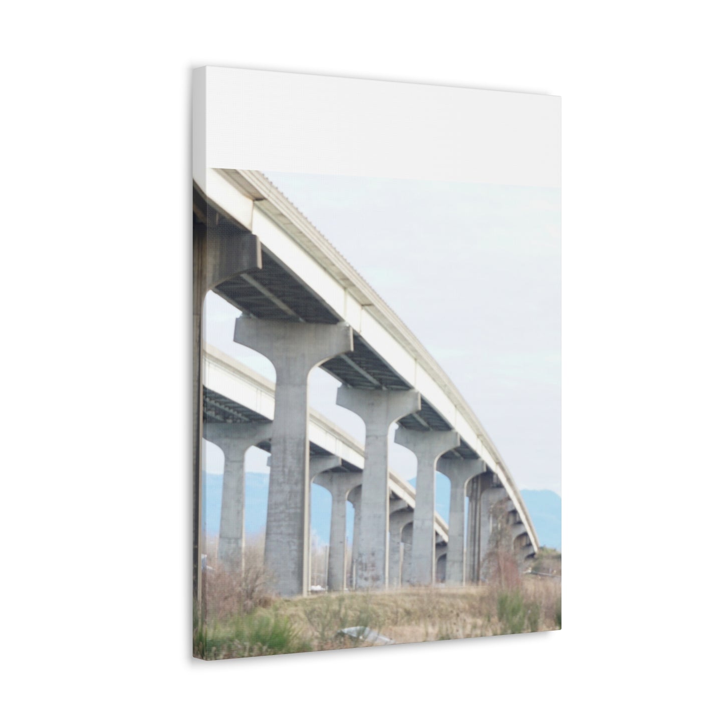 Abstract Bridge Canvas Gallery Wraps - Modern Wall Art for Home Décor