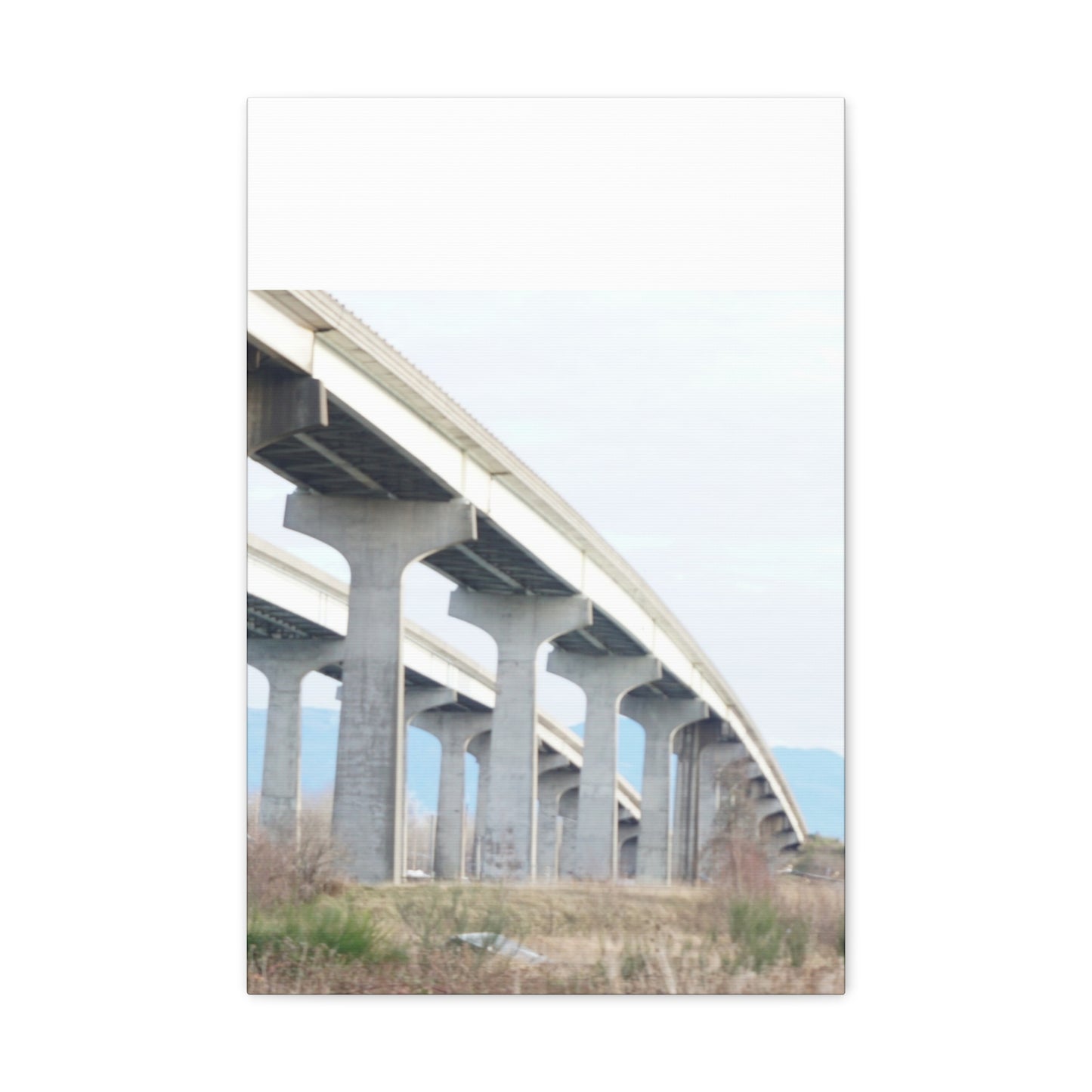 Abstract Bridge Canvas Gallery Wraps - Modern Wall Art for Home Décor