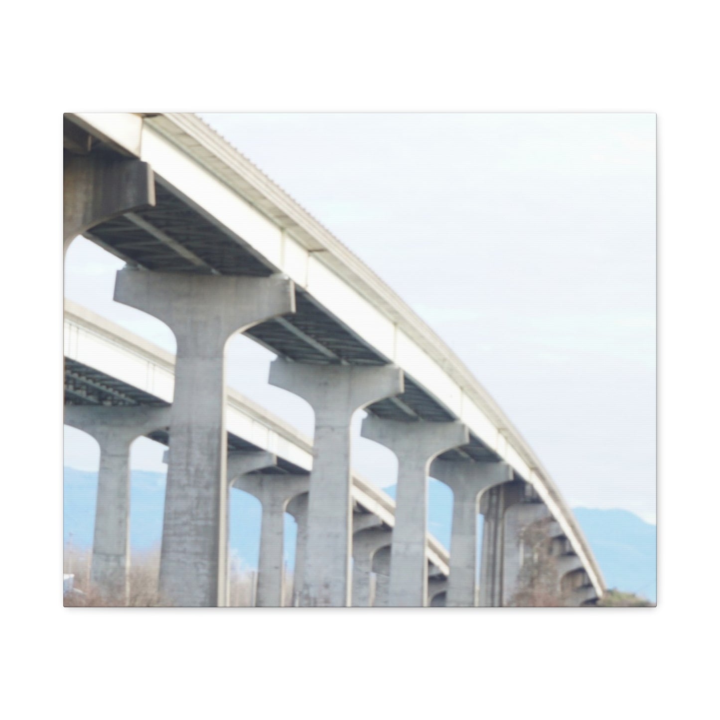 Abstract Bridge Canvas Gallery Wraps - Modern Wall Art for Home Décor