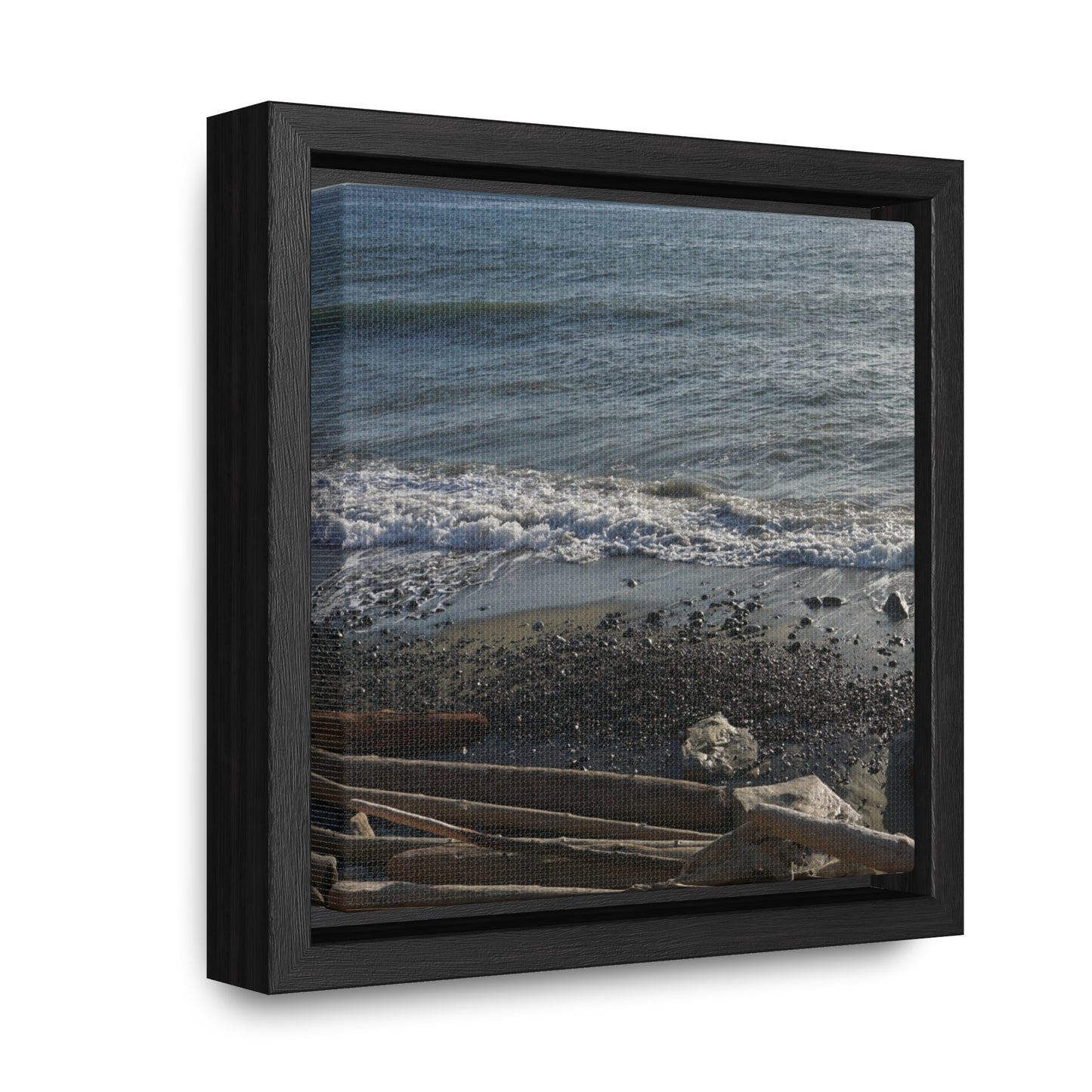 Coastal Gallery Canvas Wrap - Square Framed Wall Art