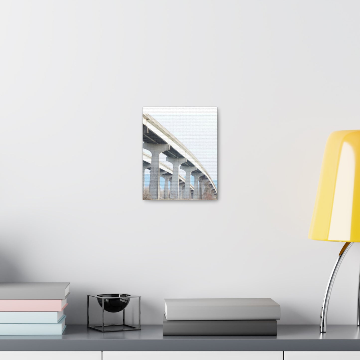 Abstract Bridge Canvas Gallery Wraps - Modern Wall Art for Home Décor