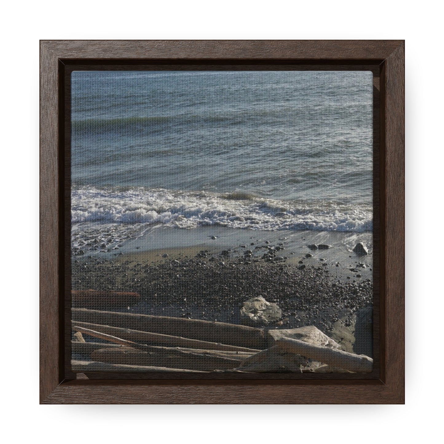 Coastal Gallery Canvas Wrap - Square Framed Wall Art
