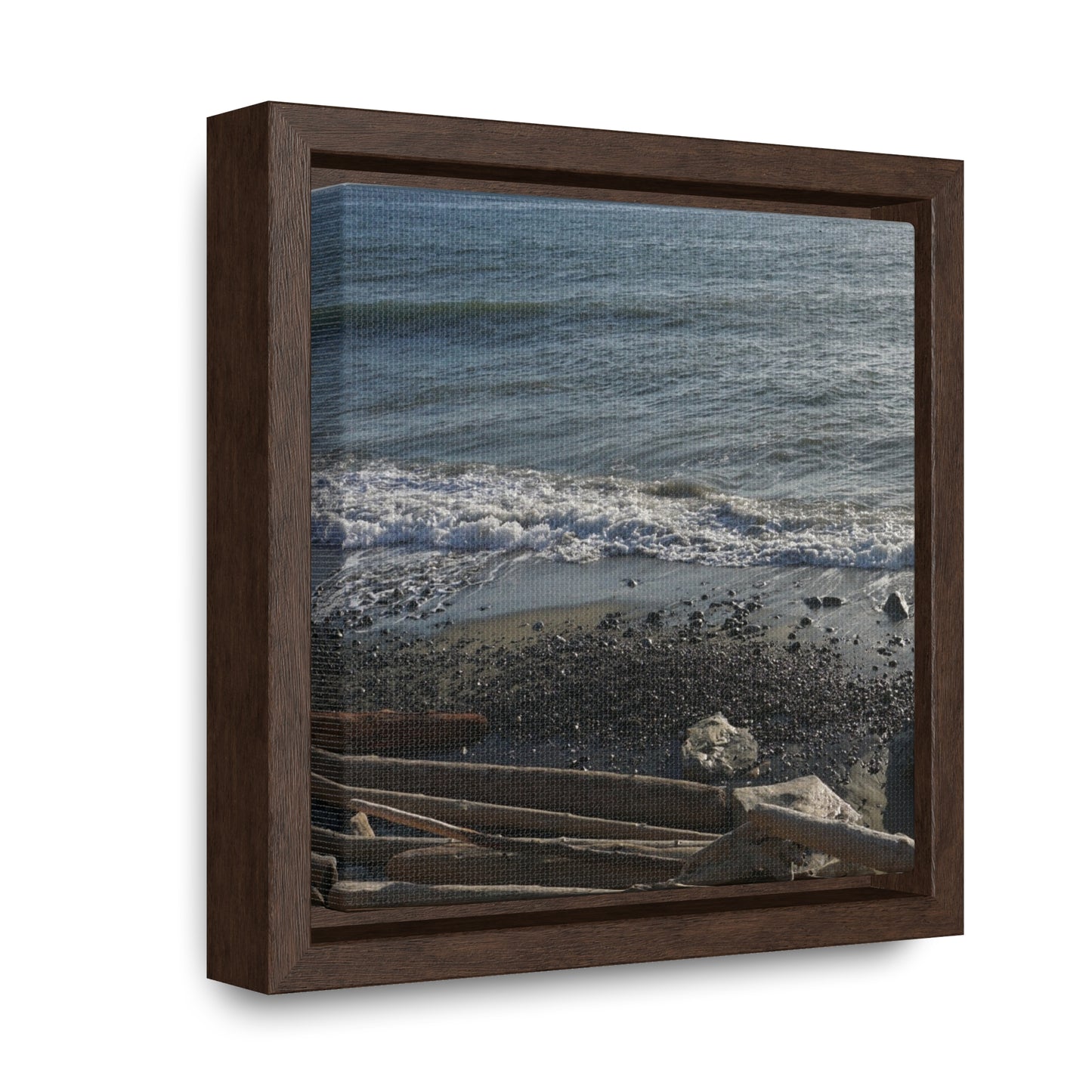 Coastal Gallery Canvas Wrap - Square Framed Wall Art