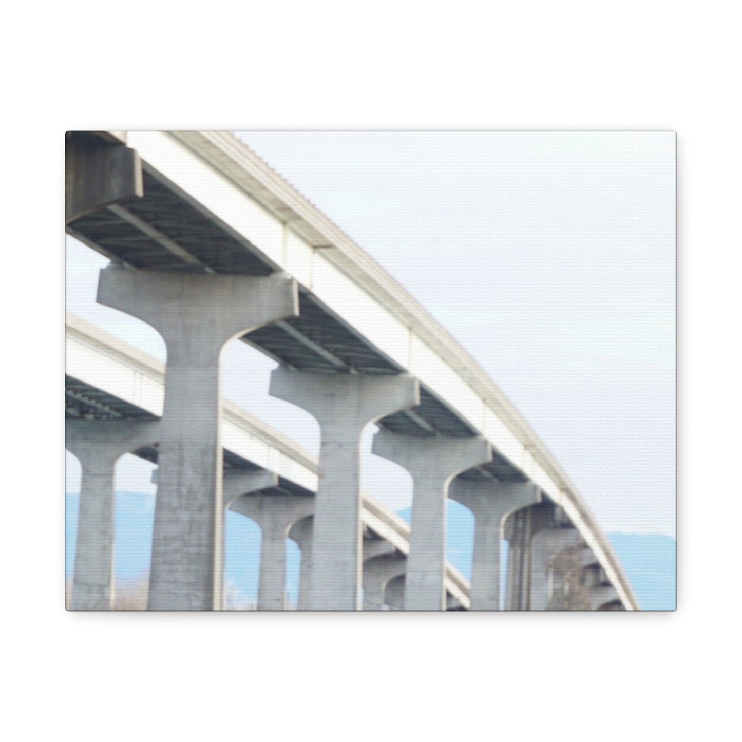 Abstract Bridge Canvas Gallery Wraps - Modern Wall Art for Home Décor