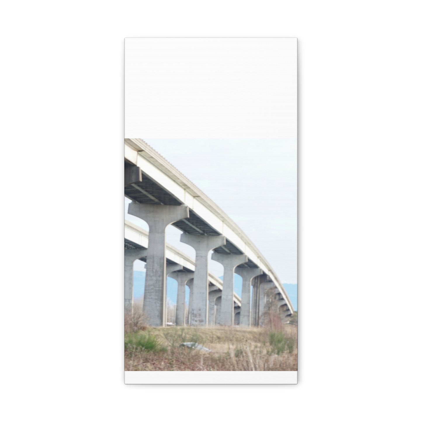 Abstract Bridge Canvas Gallery Wraps - Modern Wall Art for Home Décor