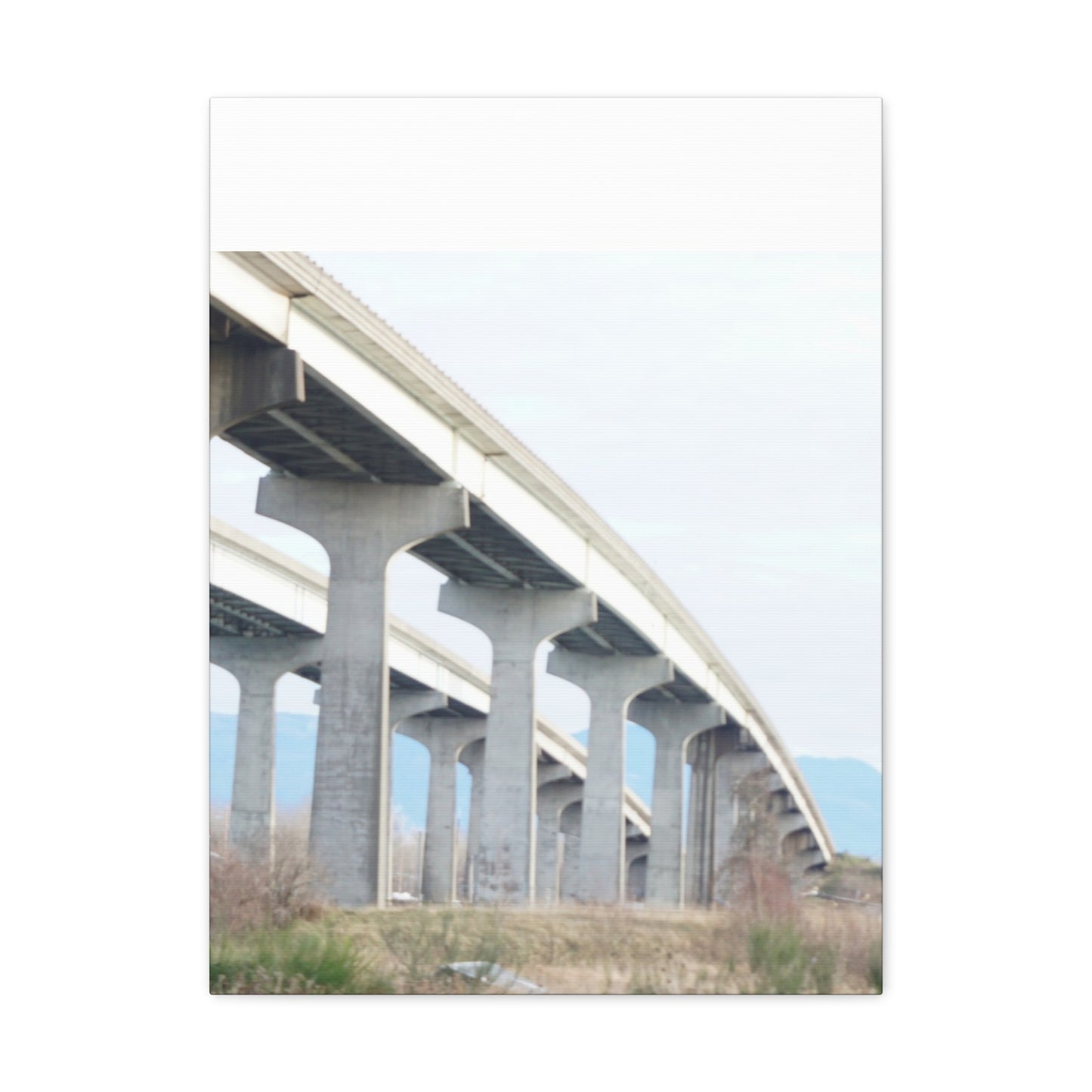 Abstract Bridge Canvas Gallery Wraps - Modern Wall Art for Home Décor