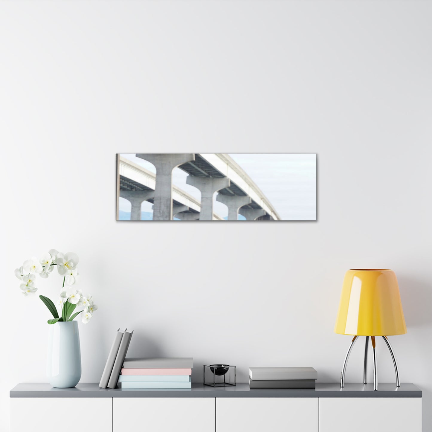 Abstract Bridge Canvas Gallery Wraps - Modern Wall Art for Home Décor