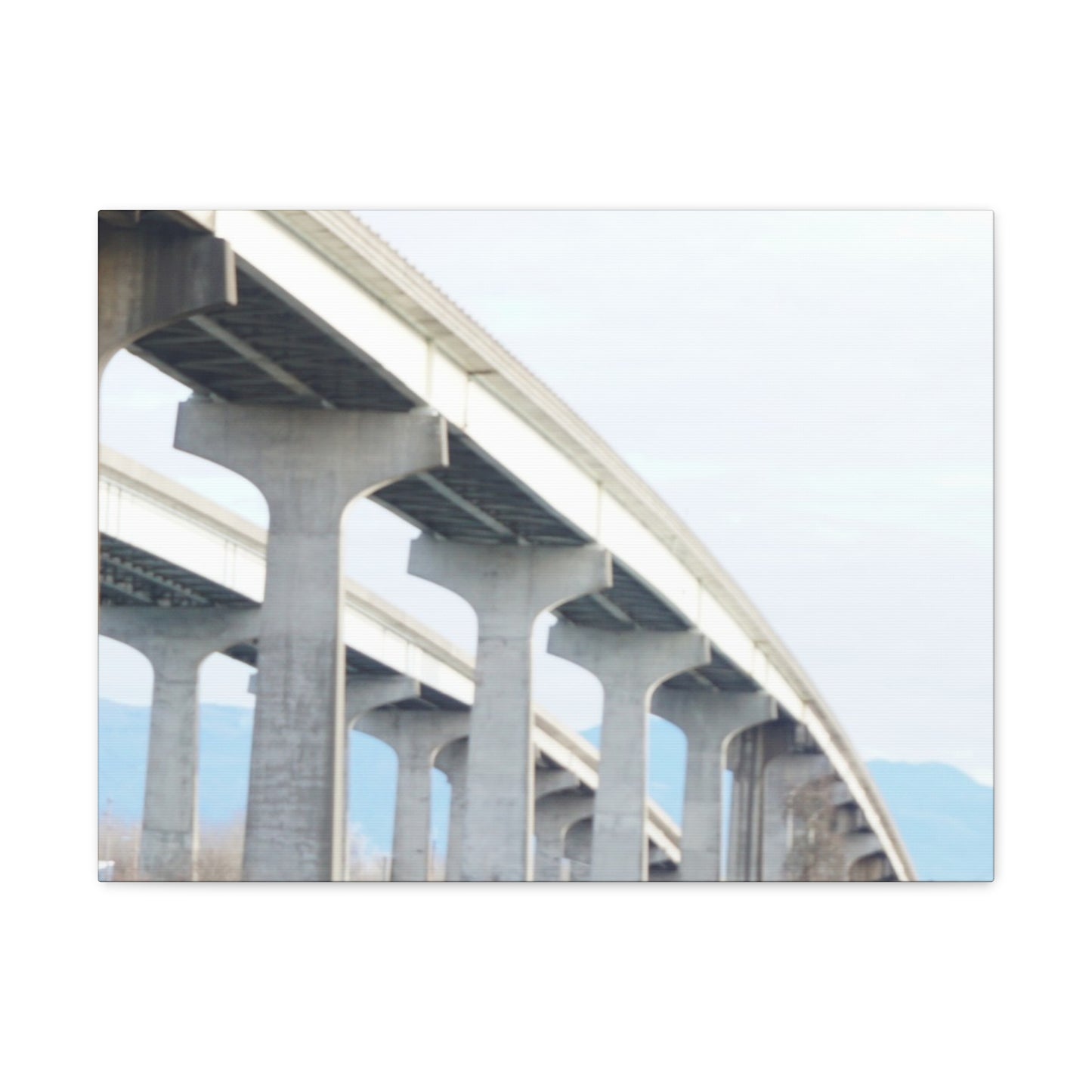 Abstract Bridge Canvas Gallery Wraps - Modern Wall Art for Home Décor
