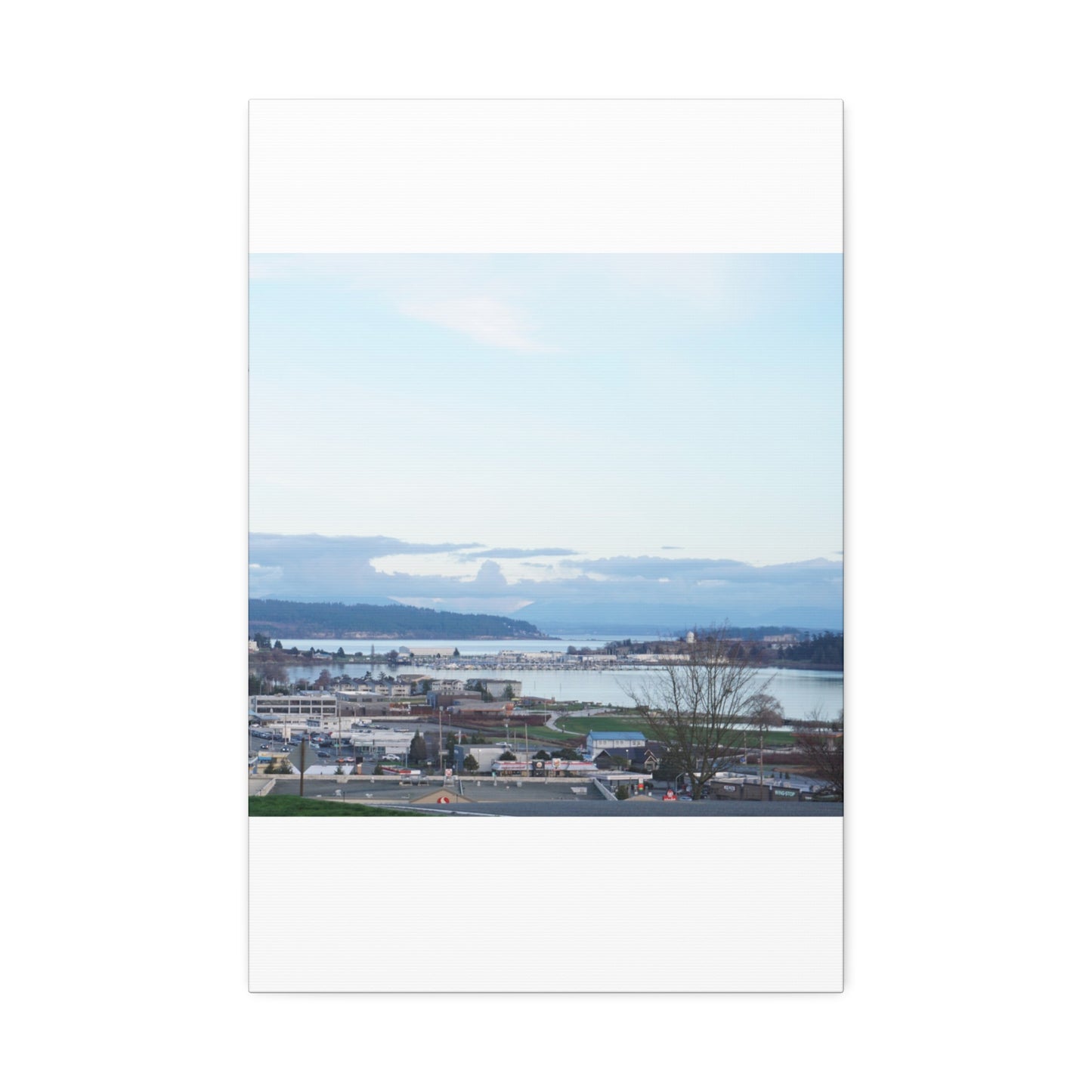Serene Landscape Canvas Wall Art - 1.5' Stretched Decor