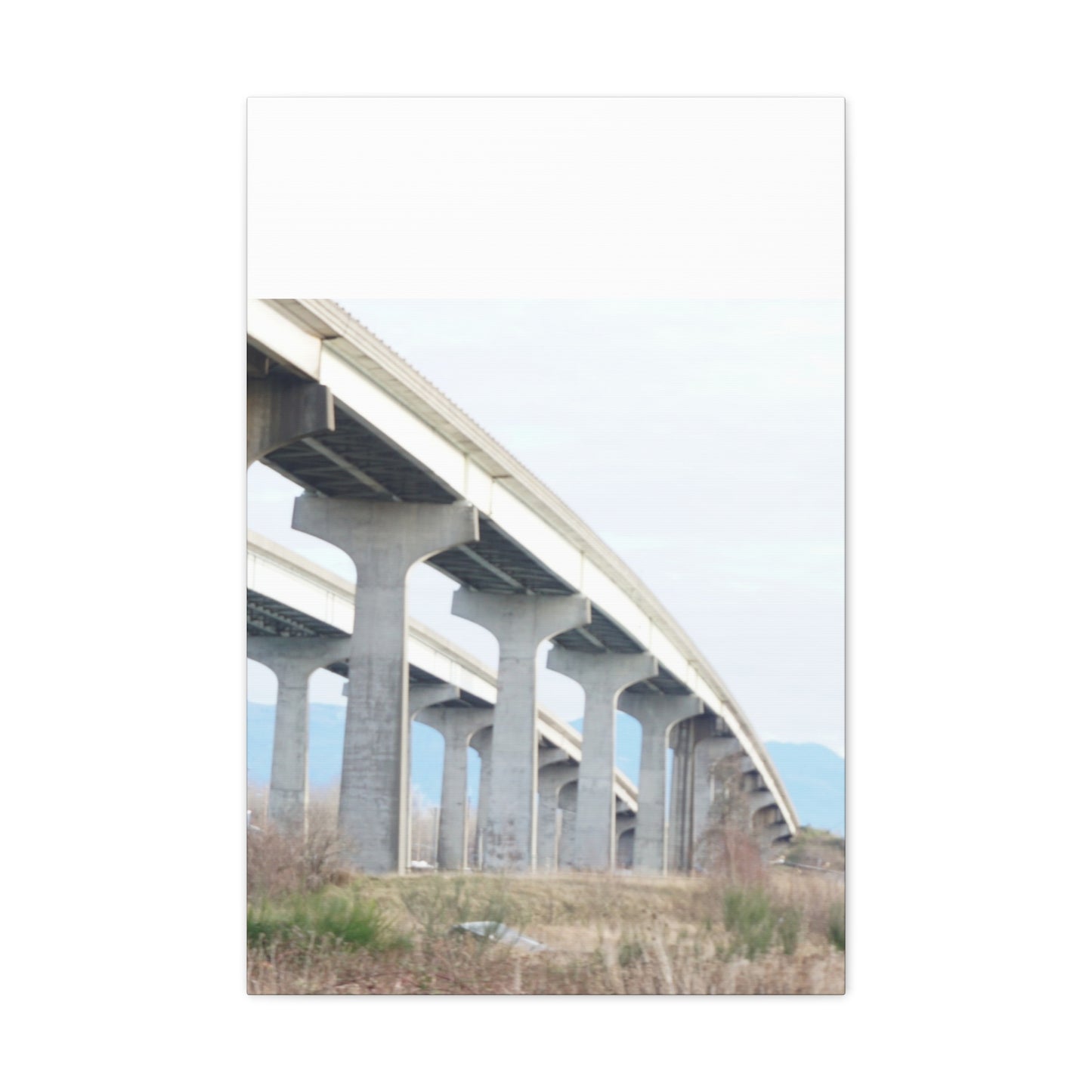 Abstract Bridge Canvas Gallery Wraps - Modern Wall Art for Home Décor