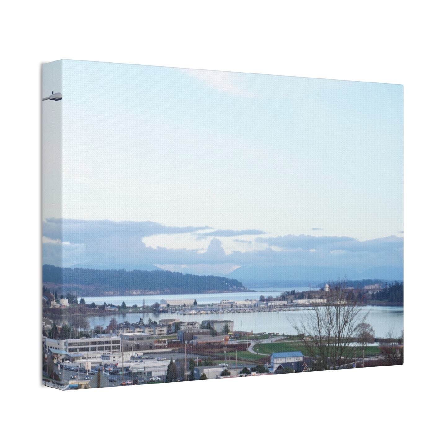 Serene Landscape Canvas Wall Art - 1.5' Stretched Decor