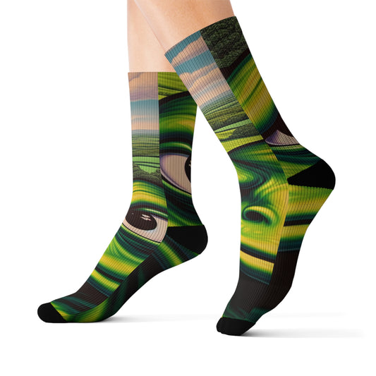 Eye-Catching Frog Socks for Unique Style