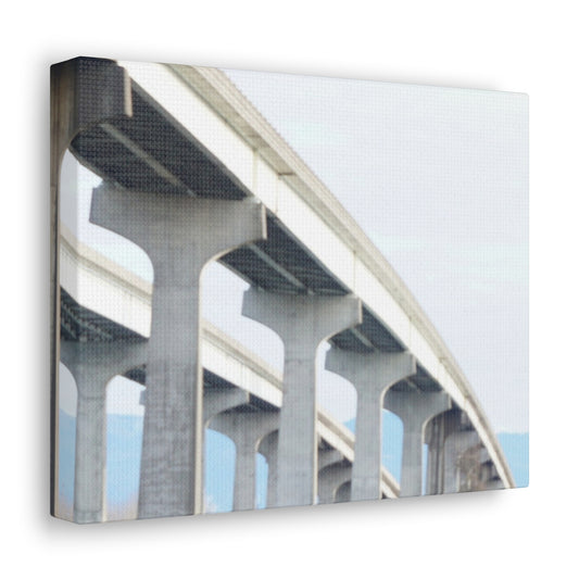 Abstract Bridge Canvas Gallery Wraps - Modern Wall Art for Home Décor