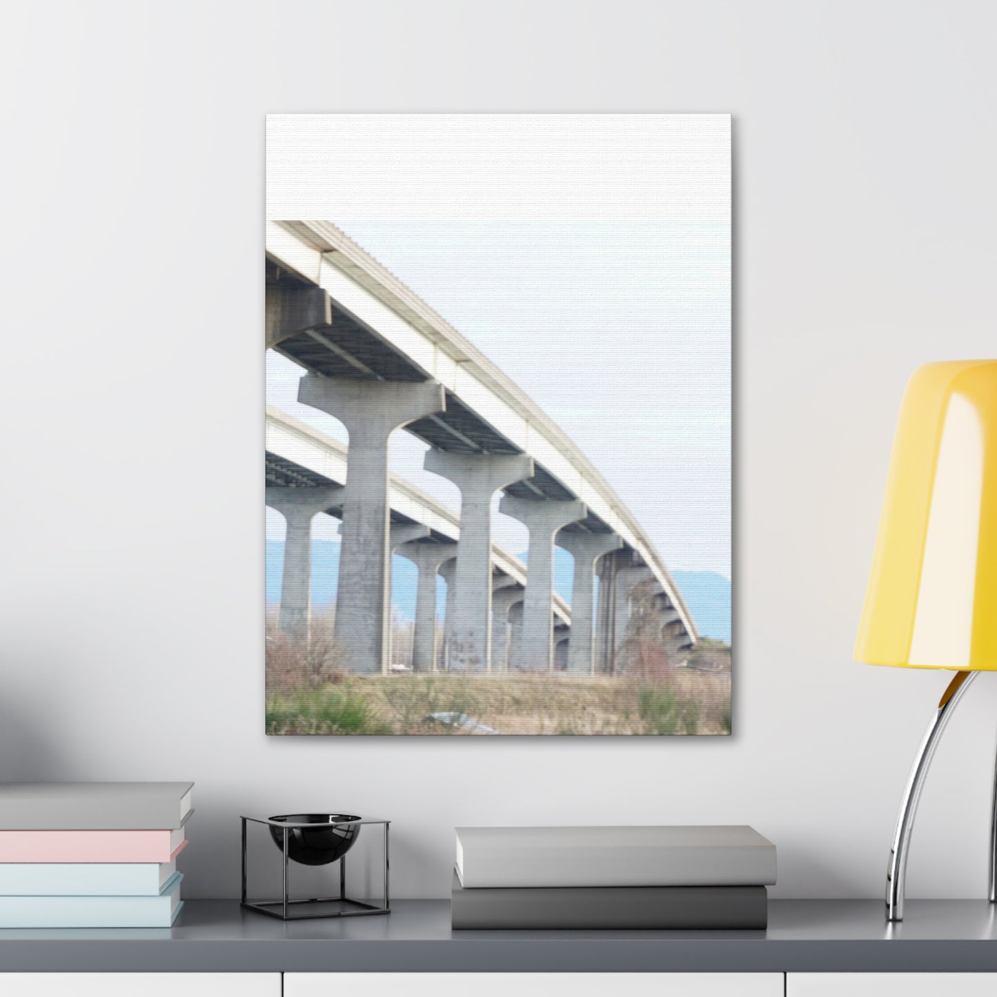 Abstract Bridge Canvas Gallery Wraps - Modern Wall Art for Home Décor