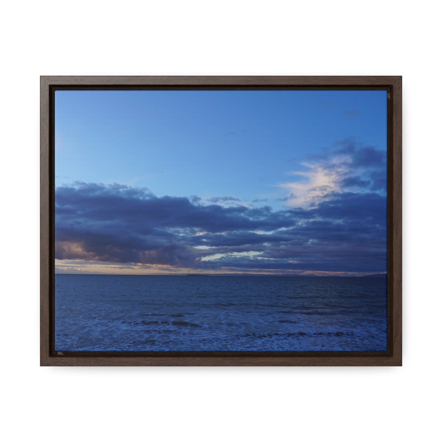 Ocean Horizon Gallery Canvas Wrap - Framed Wall Art for Beach Lovers