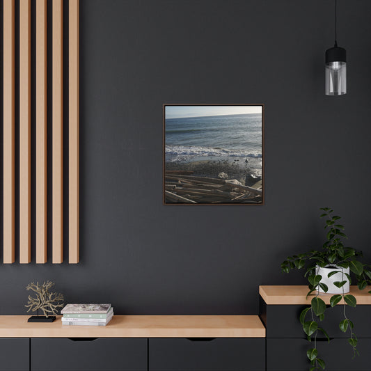 Coastal Gallery Canvas Wrap - Square Framed Wall Art