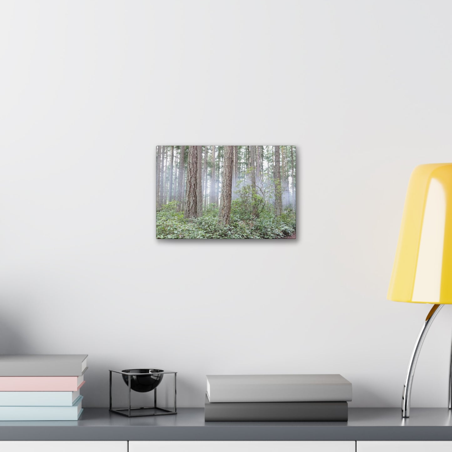 Forest Mist Canvas Print, 1.5' - Serene Nature Wall Art for Home Decor